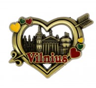 Magnetas Vilnius su širdute